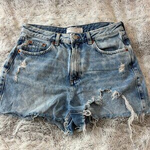 Topshop Denim Shorts - Size 6